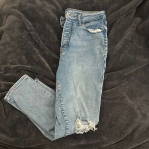 Old Navy Blue Straight Leg Jeans
